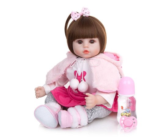 KEIUMI Soft Cotton Body Realistic Baby Dolls Fashion Princess Girl Doll Baby Reborn Toys Cosplay Rabbit Toddler Birthday Gifts