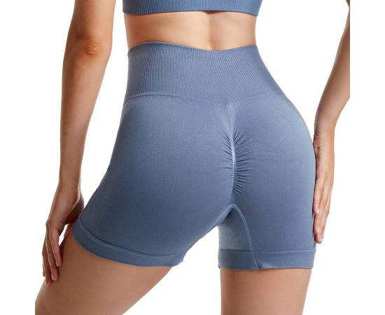 VEQKING Sports Sets Women Shockproof Yoga Bra+Buttocks Lifting Sports Shorts Short Crop Top High Waist Yoga Shorts Sports Sets