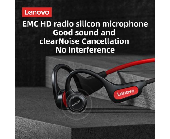 Lenovo Bone Conduction Earphones X3 X4 X5 X3 Pro Bluetooth Hifi Ear-hook Wireless Headset with Mic Waterproof Earbud