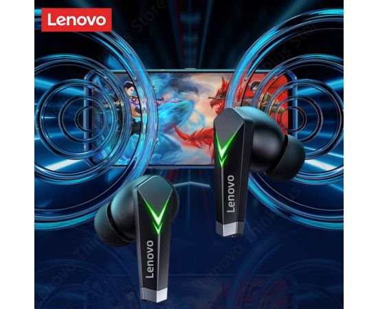 Lenovo LP6 TWS Gaming Earphone New Wireless Buletooth Headphone With Noise Reduction Dual Mode Headset For E-Sports Games Music