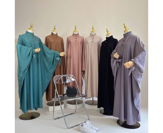 Muslim Islamic Dress Women Modest Traditional Prayer Abaya Kaftan Arab Burqa Robe Turkey Gown Ethnic Loose Ramadan Vestidos