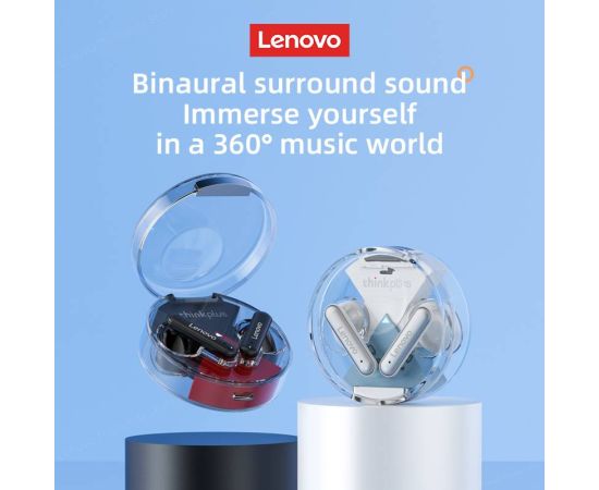 NEW Original Lenovo LP10 TWS Wireless Earphone Bluetooth 5.2 Dual Stereo Noise Reduction Bass Touch Control Long Standby Headset