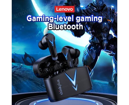 Original Lenovo LP6 5.0 Earphone Bluetooth Wireless Earbuds Low Latency Headphones HD Call Dual Mode Gaming Headset With Mic