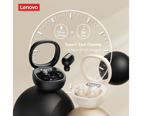 Original Lenovo PD1X Pro Bluetooth 5.3 Earphones TWS Wireless Headset Smart Digital Display Earphones  Noise Reduction Earbuds