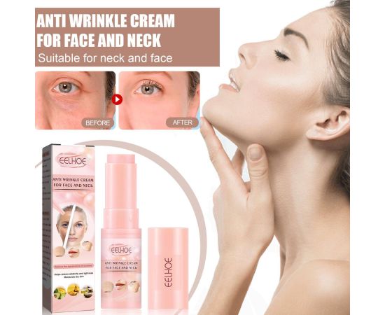 1PCS Collagen Multi Balm Stick Wrinkle Bounce Anti-Wrinkle Moisturizing Multi Balm Brighten Dull Skin Tone Cream