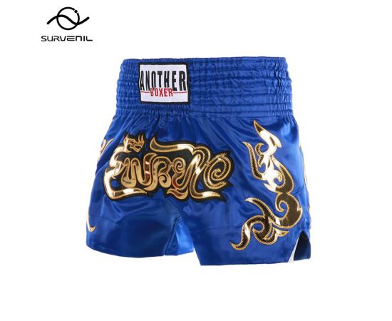 Muay Thai Fight Shorts Breathable Kick Boxing Pants Women Men Kids MMA Training Shorts Competition Game Sanda Grappling Clothes