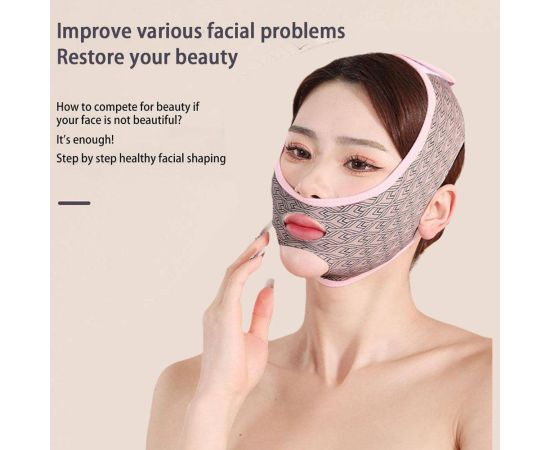 Reducer Beauty Chin Up Mask Face Sculpting Sleep Mask Face Lifting Belt Facial Slimming Strap V Line Shaping Face Masks